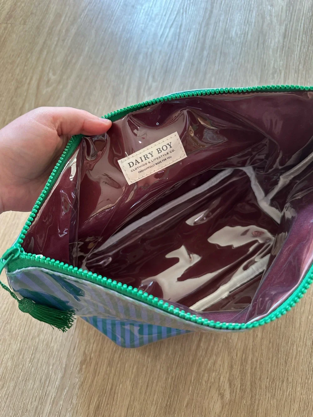 Dairy Boy Farm Friends Makeup Bag - LARGE